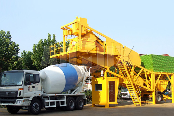 mobile concrete batching plant