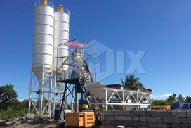 Aimix AJ50 Concrete Batching Plant Installed In Philippines 2019