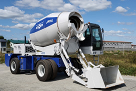 Self loading concrete mixers in Philippines