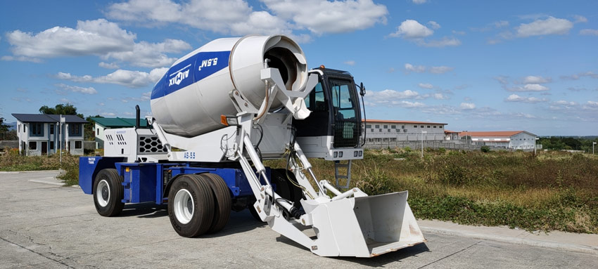 Self loading concrete mixers in Philippines