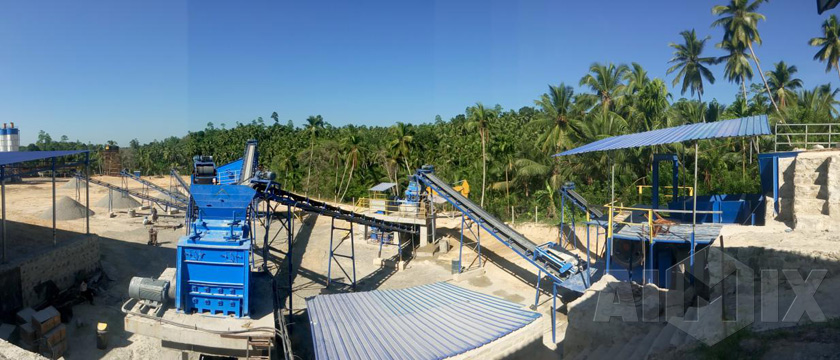 Aimix 250t/h Crusher Plant in Sri Lanka