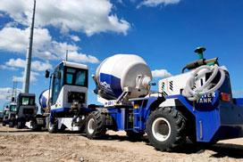 Aimix Self Loading Concrete Mixer Was Shipped to Philippines