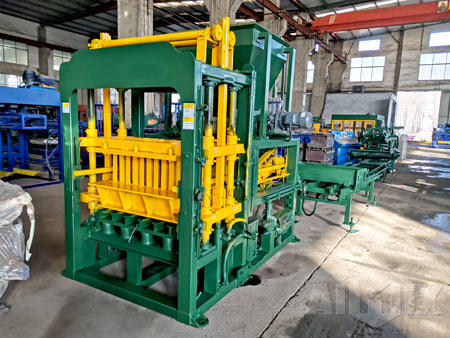 Aimix Block Making Machine Was Shipped to Philippines