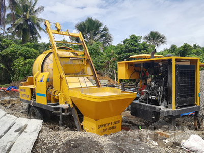 Diesel Concrete Mixer Pump