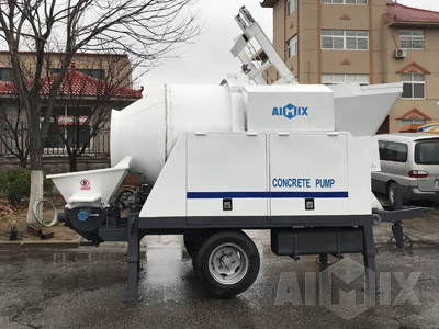 Diesel Concrete Mixer Pump