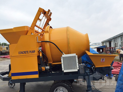 Electric Engine Concrete Mixer Pump