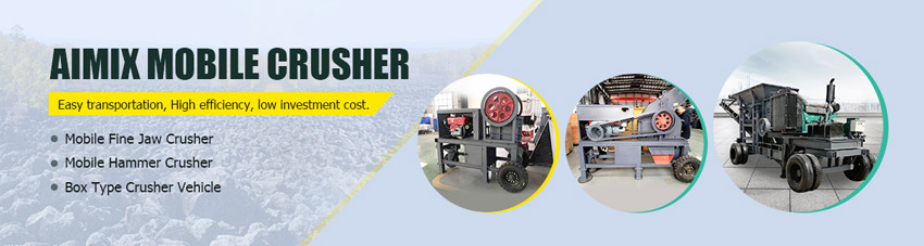 mobile crusher machine banner