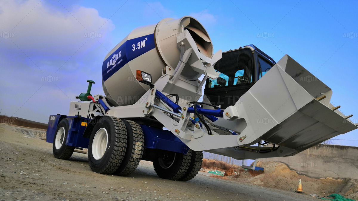 Aimix AS-3.5C Self Loading Concrete Mixer In Malaysia