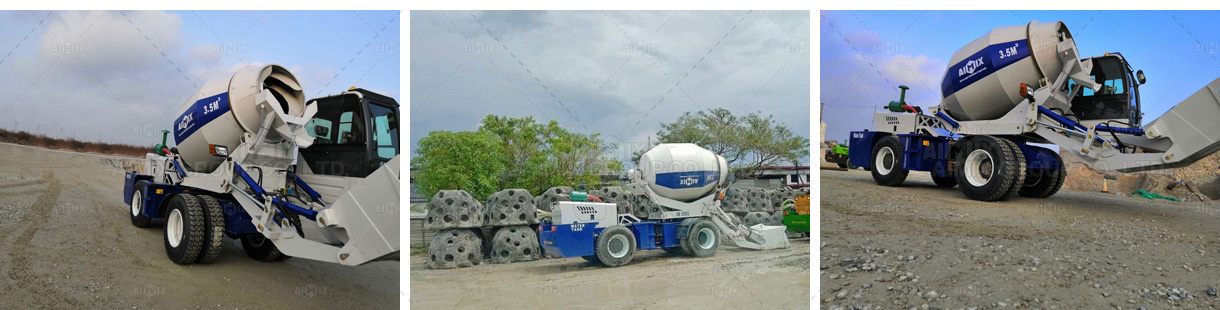 Aimix AS-3.5C Self Loading Concrete Mixer In Malaysia