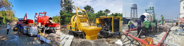 concrete mixer pump for sale