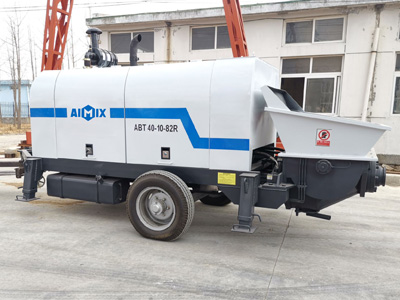 ABT40C diesel concrete trailer pump