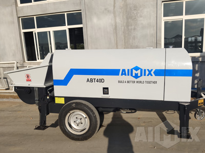 ABT40D electric concrete trailer pump