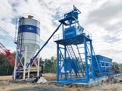 foundation-free concrete batching plant