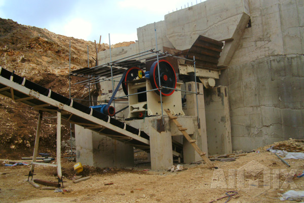 Stationary Jaw Crusher Plant