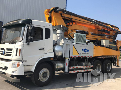 concrete boom pump