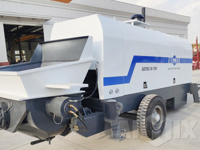 concrete trailer pump