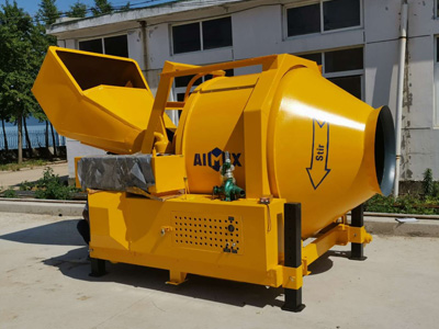 diesel concrete mixer