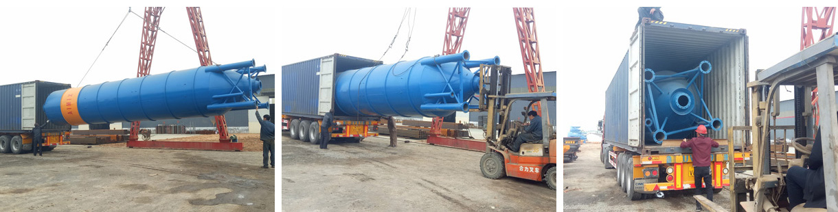 Aimix 50 Ton Welded Cement Silo Was Deliveryed To Pakistan