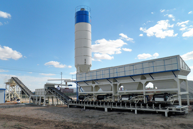 Cement Silo Used In Stabilized Soil Mixing Plant