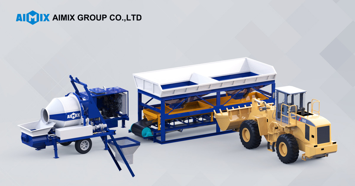 concrete mixer pump for pumping solution