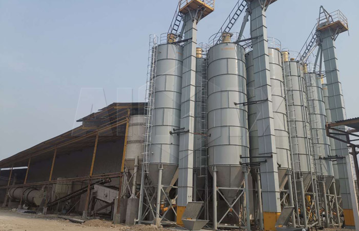 fully automatic dry mortar mix plant