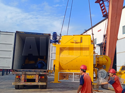 Aimix AJ90 Concrete Batching Plant Began To Transported to Indonesia