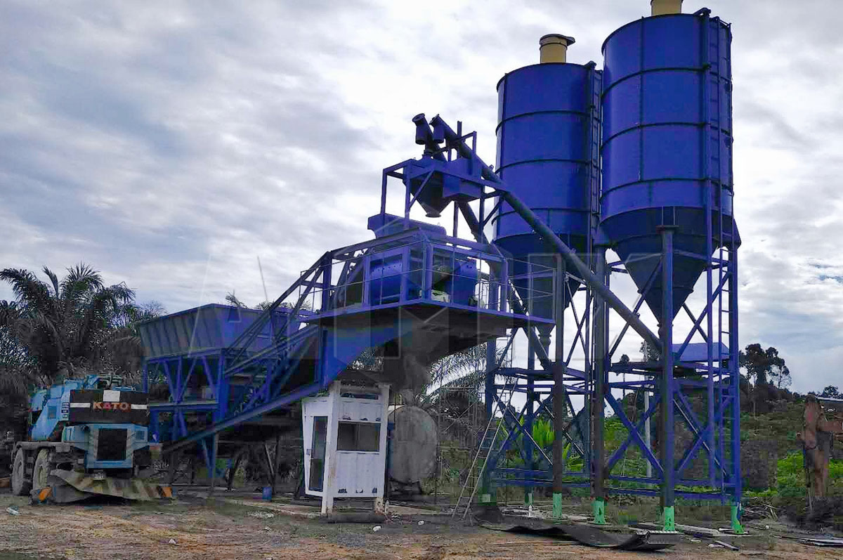 Aimix AJY60 Concrete Batching Plant In Malaysia