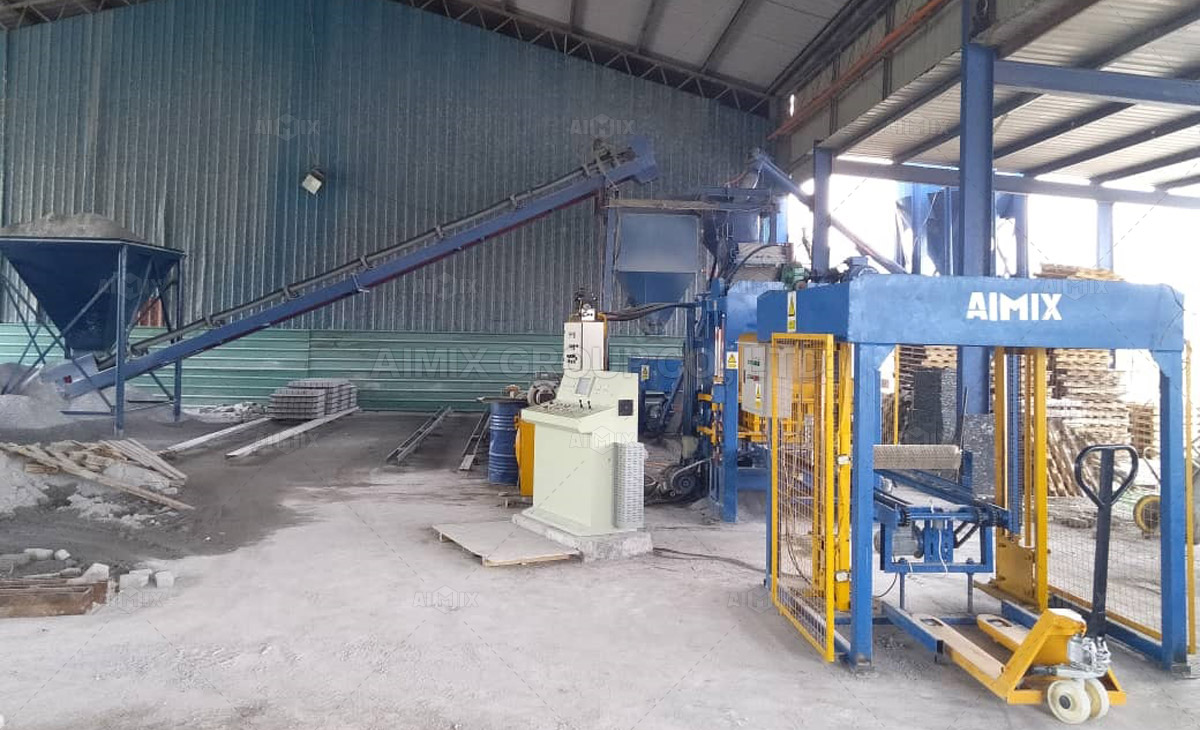 ABM4S Block Making Machine In Kuching Malaysia