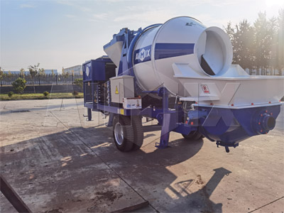 ABJZ40C Concrete Mixer Pump Was Delivered To Philippines