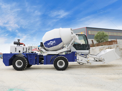 AS1.2 self loading concrete mixer