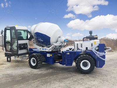 AS1.8 self loading concrete mixer