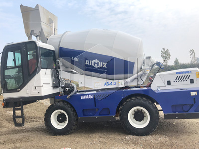 Aimix AS-4.0 Self Loading Concrete Mixer Was Shipped To Russia