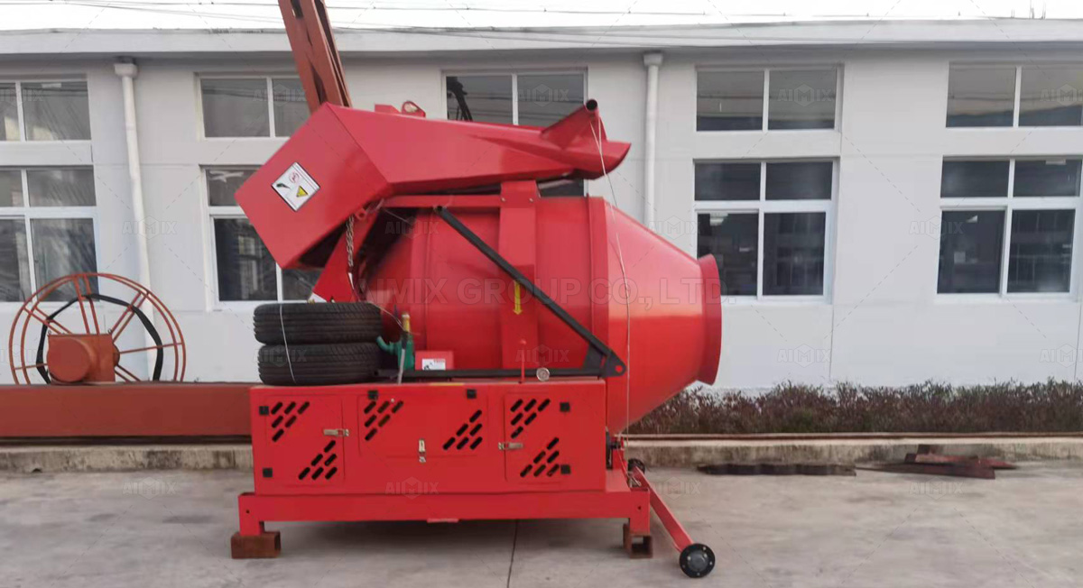 Aimix JZC750 Concrete Drum Mixer Was Sent To Kenya