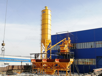 AJ75 concrete batching plant