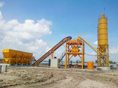 AJ90 concrete batching plant