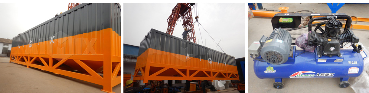 AJY35 Mobile Concrete Batching Plant Was Transported To Philippines