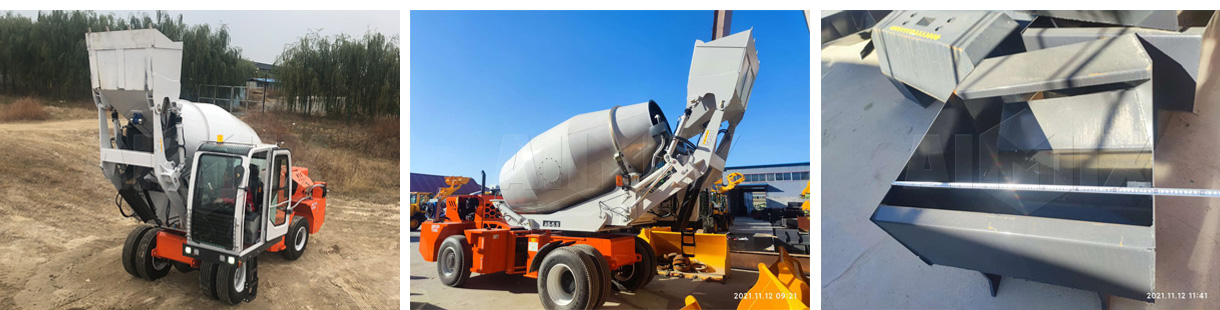 AS-5.5 Self Loading Concrete Mixer Was Shipped To Congo