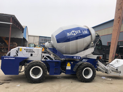 AS3.5 Self Loading Concrete Mixer Was Shipped To Russia