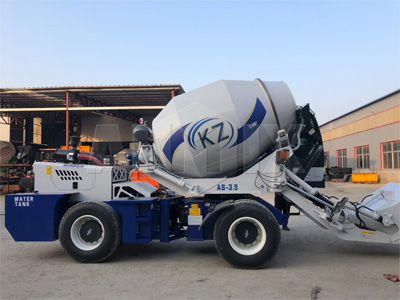 AS3.5C Self Loading Concrete Mixer Was Sent To Malaysia