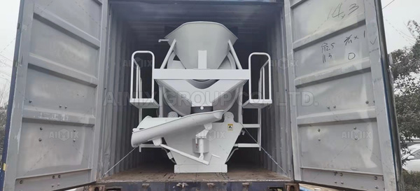 Aimix 3 Cbm Concrete Mixer Drum Was Shipped To Indonesia