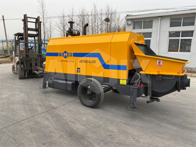 ABT60C Diesel Concrete Trailer Pump Was Shipped To Pakistan