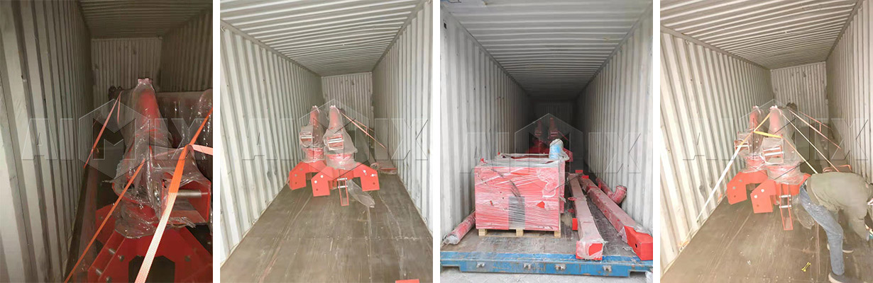 ABT80C Diesel Engine Concrete Trailer Pump Was On The Way To Malaysia