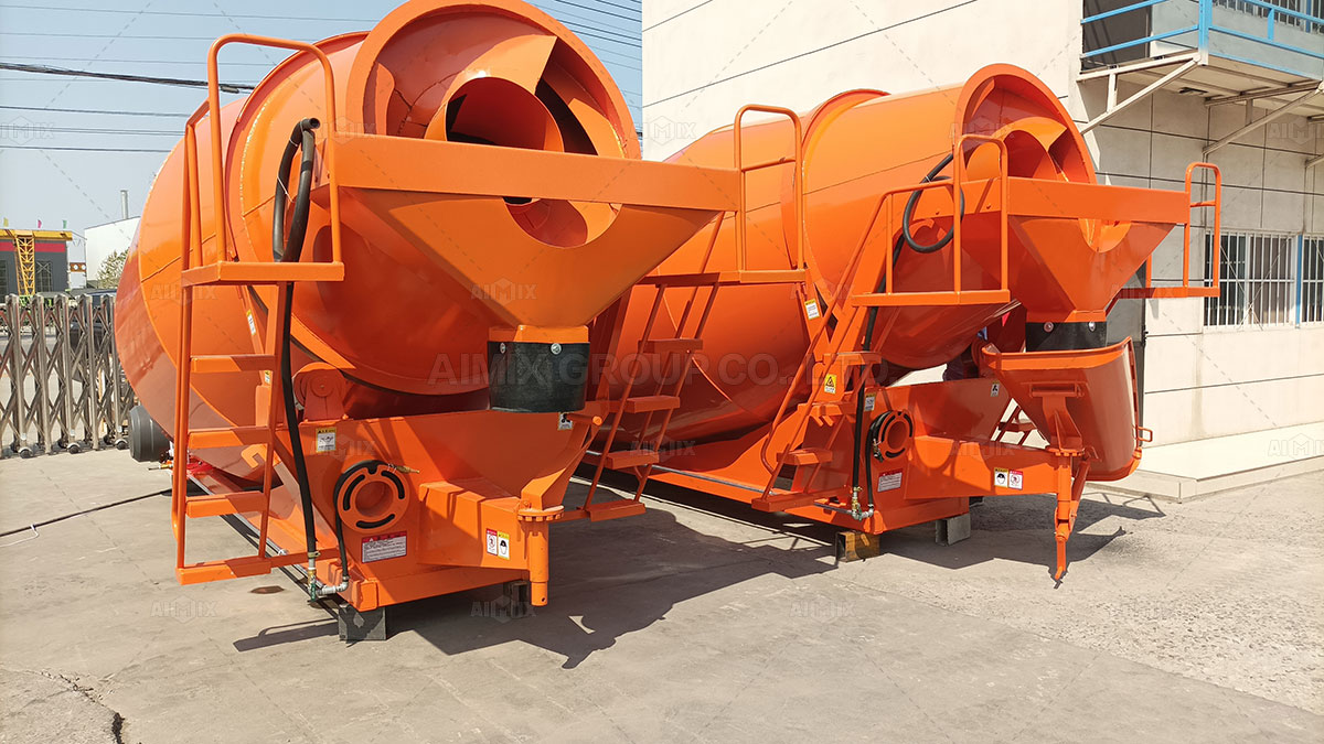 8 M³ Concrete Mixer Tank Was Shipped To Malaysia