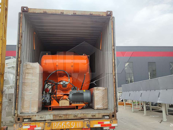 8 M³ Concrete Mixer Tank Was Shipped To Malaysia