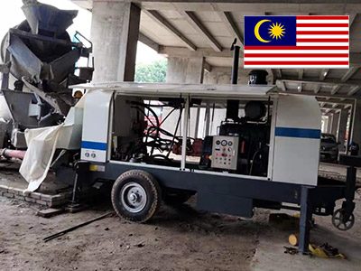 Feedback From Our Malaysia Client About ABT80C Concrete Trailer Pump