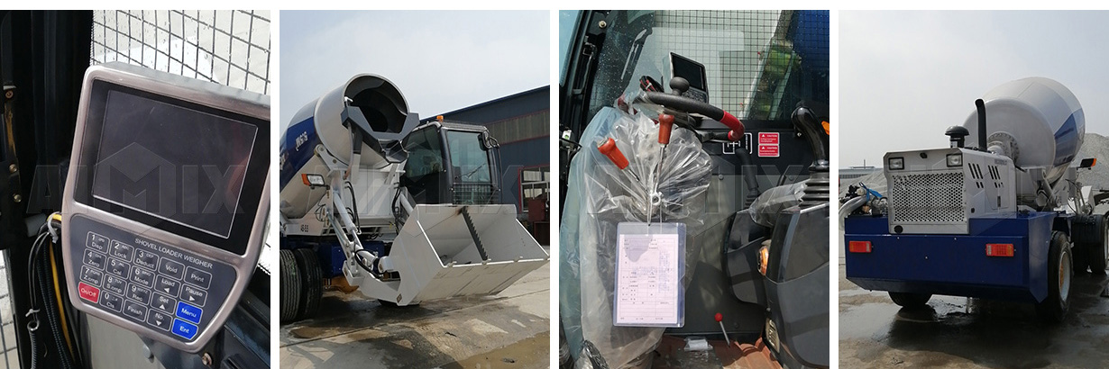 AS5.5D Self Loading Concrete Mixer Was Shipped To Jubail City in Saudi Arabia