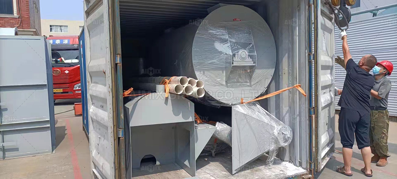 6 Tons Dry Mortar Mixing Plant Was Shipped to Kenya