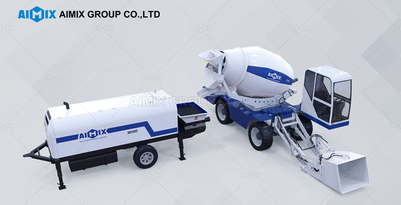 Aimix Self Loading Concrete Mixer solutions