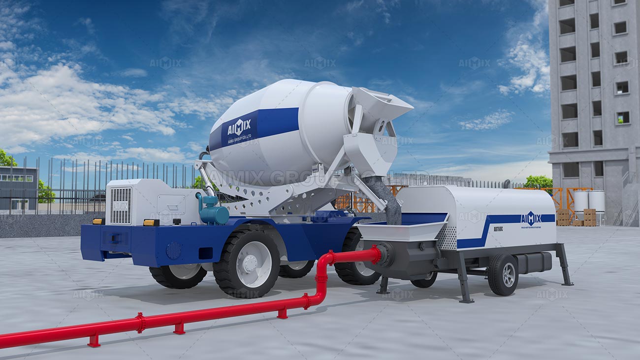 Self loading concrete mixer solution in Saudi Arabia