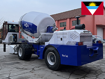 AS4.0D Self Loading Concrete Mixer Was Shipped To Antigua and Barbuda